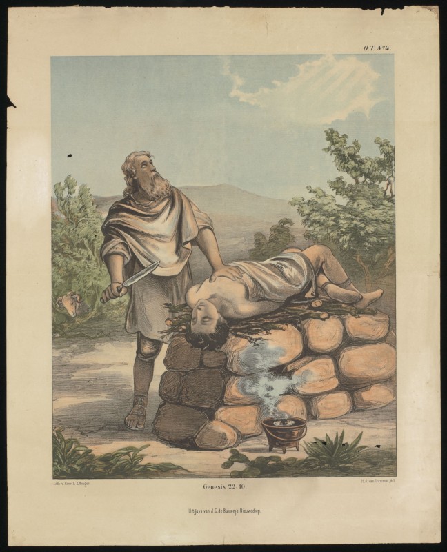 Abraham offert Isaac (O.T. Nº 4)