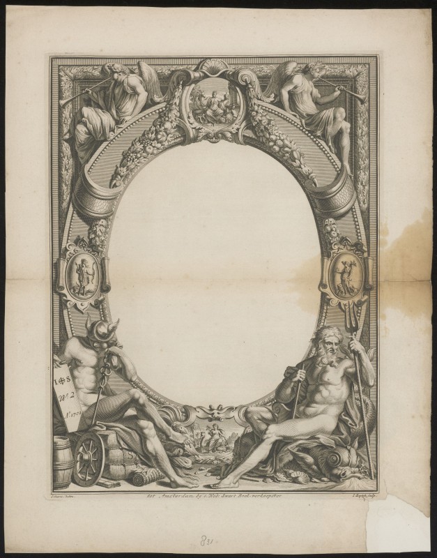 Wensbrief met decoratief kader