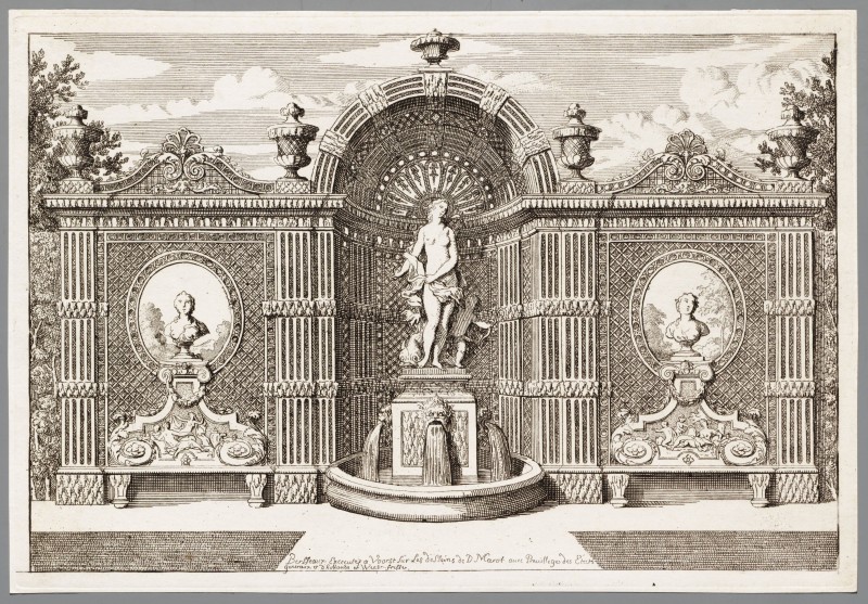 Ornamentprent. Nouveau Liure de Bersseaux et Trilliages.