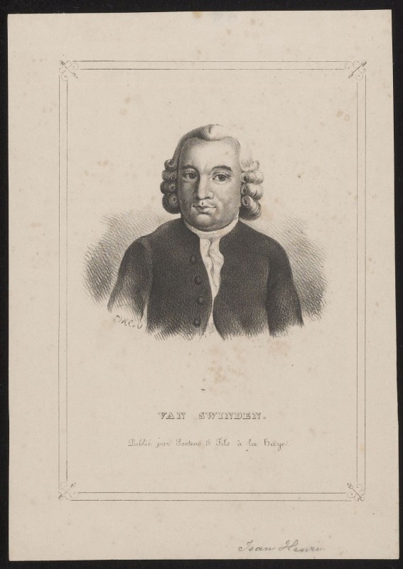 Portret van J.H. van Swinden