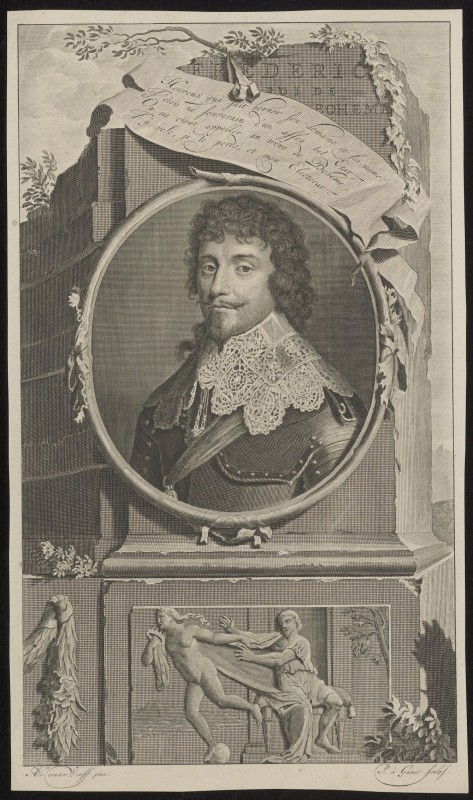 Portret van koning Frederik V van Bohemen