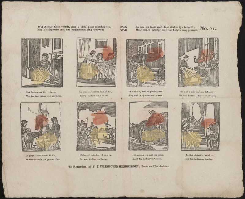 Wat Moeder Gans vertelt, doet U deez' plaat aanschouwen (Nº 21)