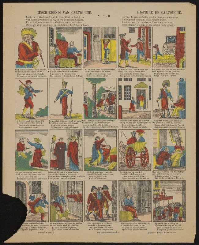 Geschiedenis van Cartouche (Nº 56 B)