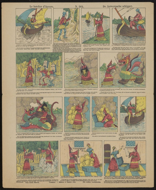 Le batelier d'Anvers. De Antwerpsche schipper (Nº 264)