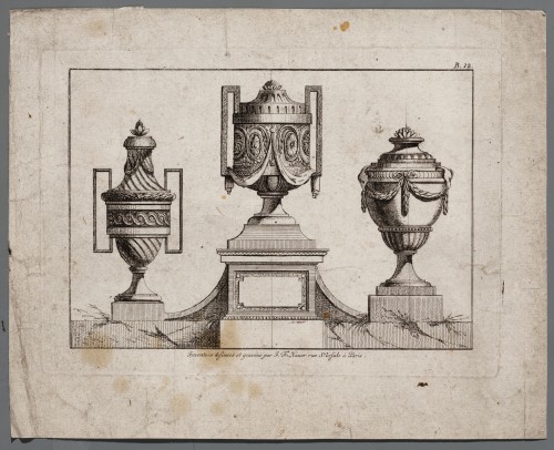 Ornamentprent. Troisième Cahier des Vases.