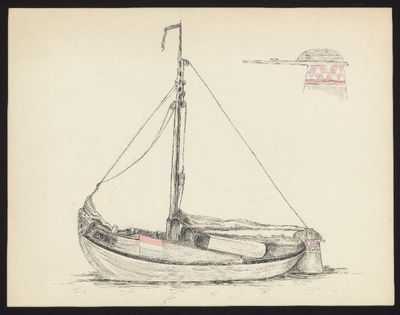 Pentekening. De Wierumer Bolle WL15.