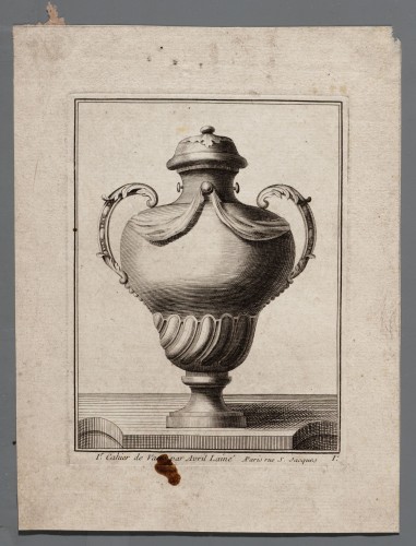 Ornamentprent. Premier Cahier des Vases.