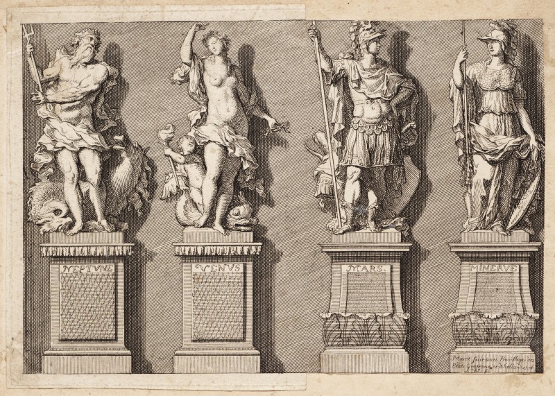 Ornamentprent. Liure de Statuês.