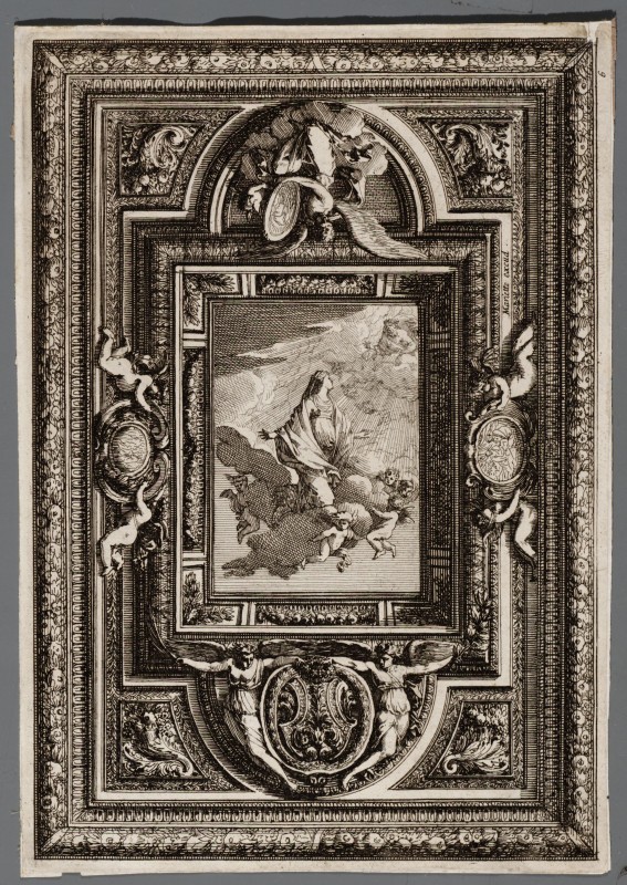 Ornamentprent. Dessins de plafonds.