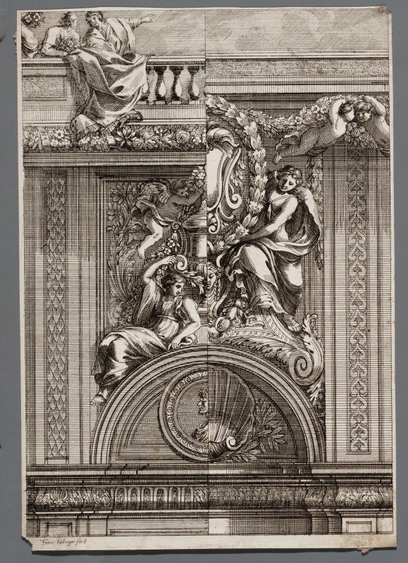 Ornamentprent. Angles de plafonds de galeries et autres ornements (kopie).