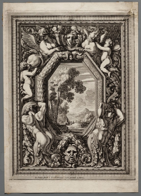 Ornamentprent. Panneaux d'ornements.