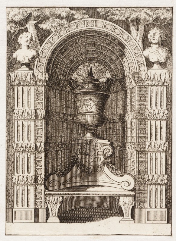 Ornamentprent. Nouveau Liure de Bersseaux et Trilliages.