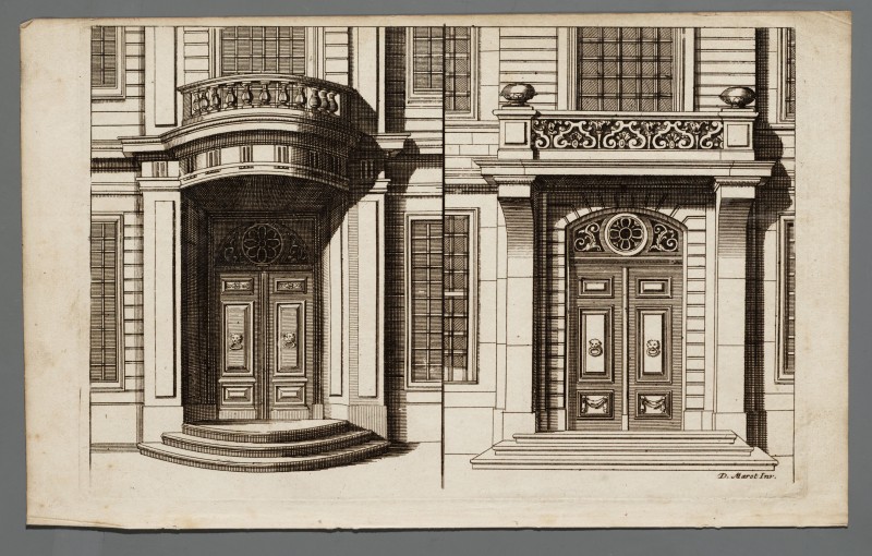 Ornamentprent. Portes Cocheres et d'Eglises.
