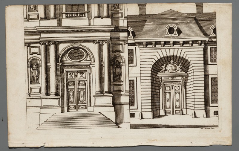 Ornamentprent. Portes Cocheres et d'Eglises.