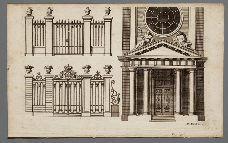 Ornamentprent. Portes Cocheres et d'Eglises.