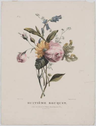 Ornamentprent. Huitième Bouquet.