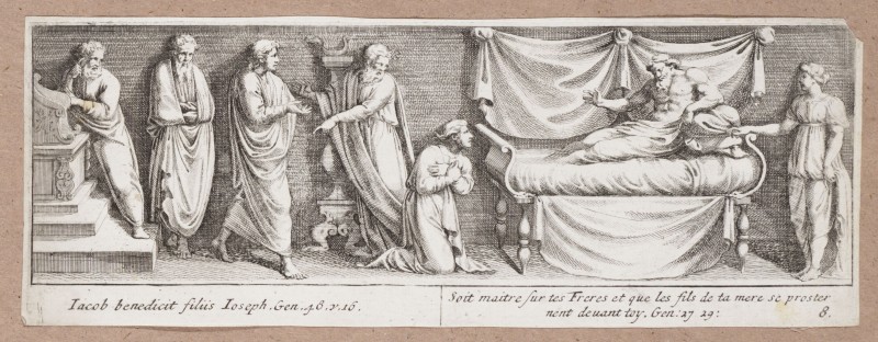 Ornamentprent. Imagines veteris ac novi Testamenti in Vaticani Palatii.
