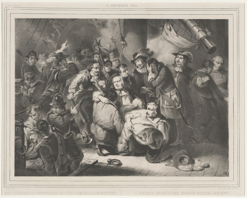 De dood van Michiel Adriaenszoon de Ruyter