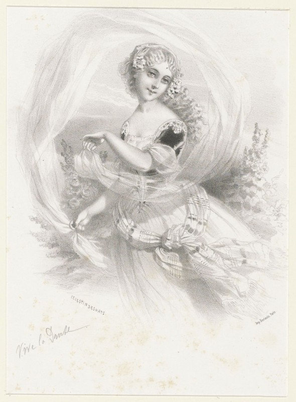 Dansende vrouw