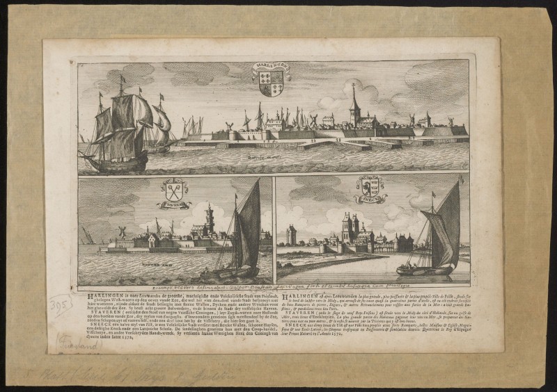 Stadsgezichten van Harlingen, Staveren en Sneek