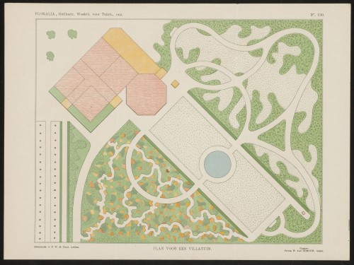 Plan voor een villatuin (Nº 130)