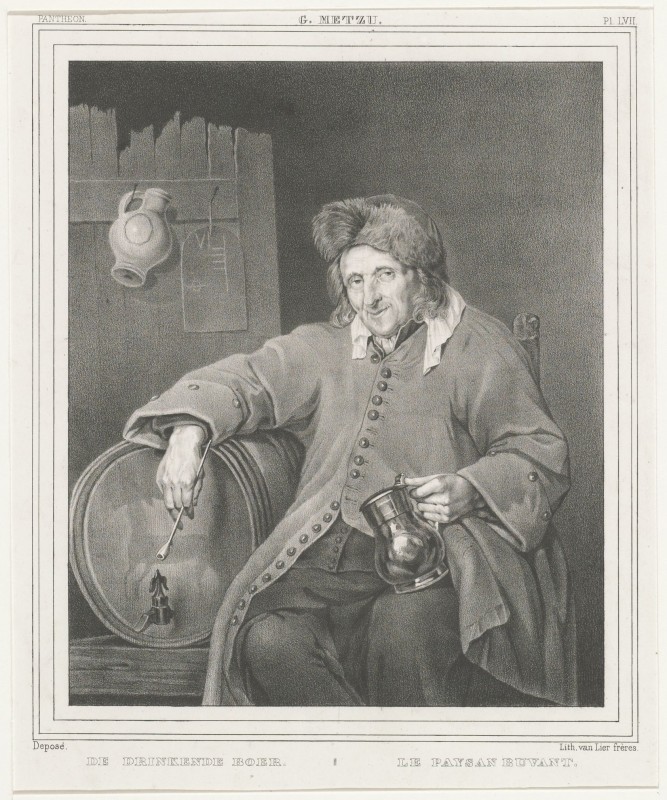 De drinkende boer