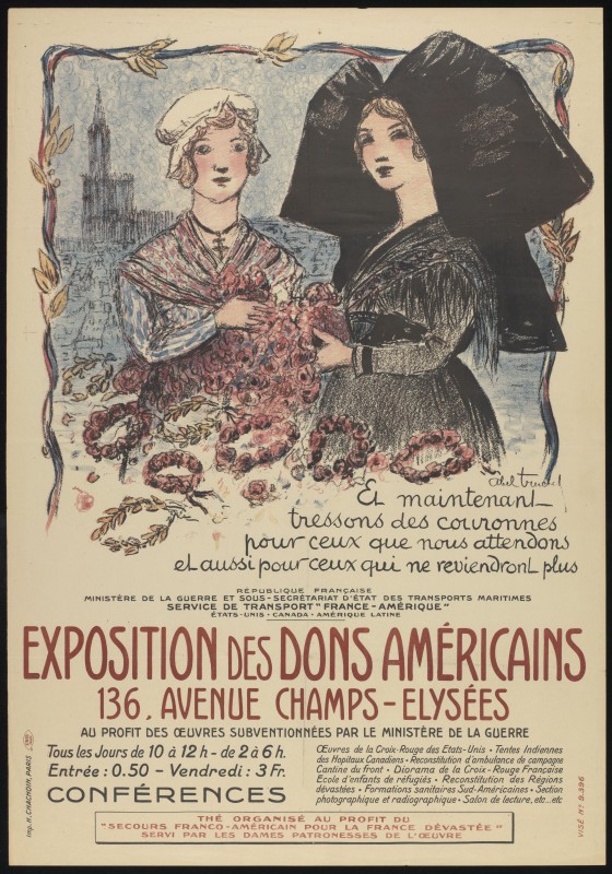 Exposition des Dons Américains