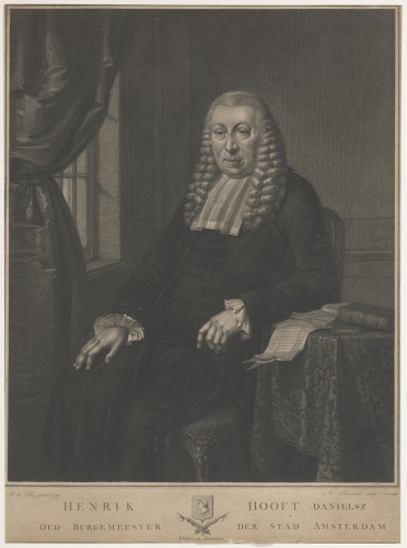 Portret van Hendrik Daniëlsz. Hooft