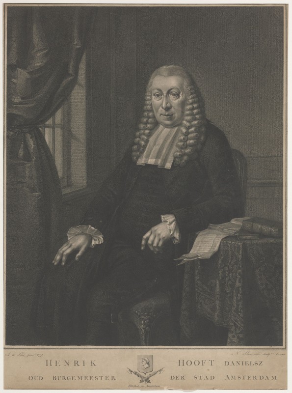 Portret van Hendrik Daniëlsz. Hooft