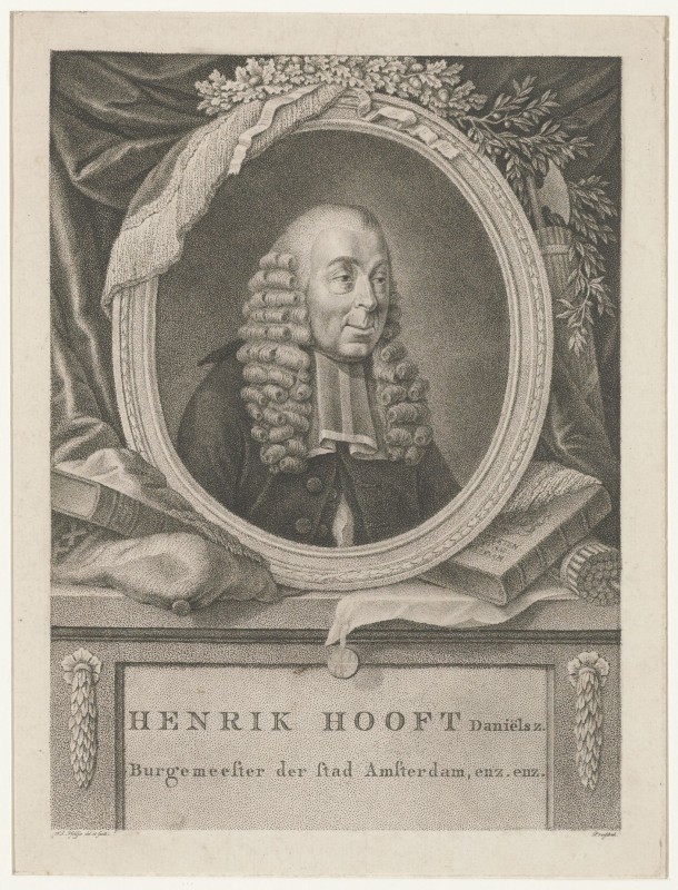 Portret van Hendrik Daniëlsz. Hooft