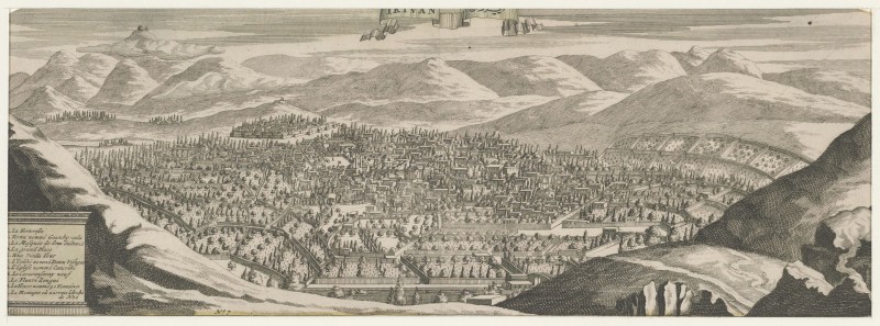 Stadsgezicht van Jerevan (Armenië)