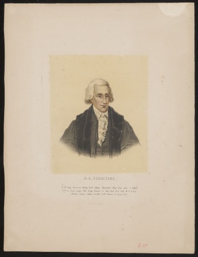Portret van H.A. Schultens