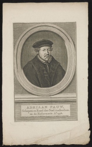 Portret van Adriaan Pauw