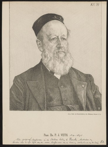 Portret van prof.dr. P.J. Veth