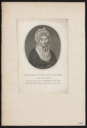 Portret van Theodora Robbé