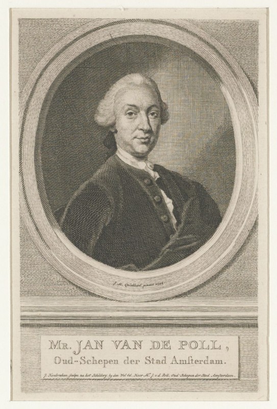 Portret van Jan van de Poll