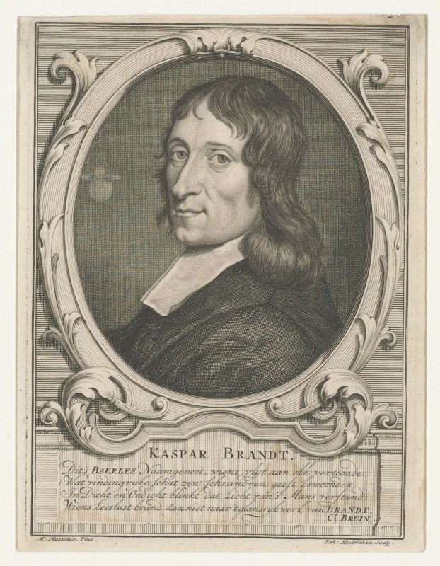 Portret van Kaspar Brandt