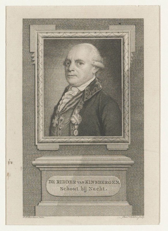 Portret van Jan Hendrik van Kinsbergen