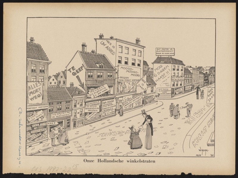 Onze Hollandsche winkelstraten