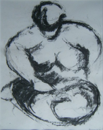 Torso van vrouw