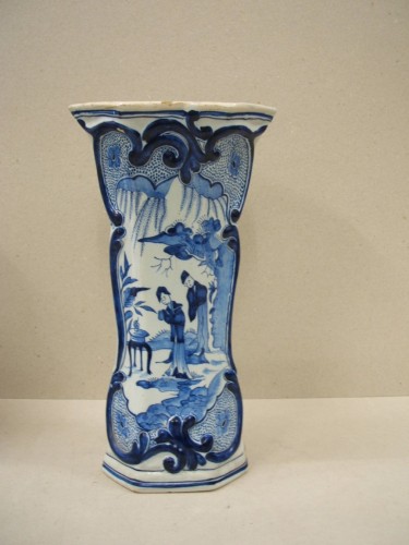 Pot met chinoiserie decor