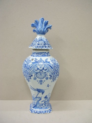 Pot met chinoiserie decor