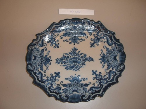 Fruitschaal met ornamentaal decor