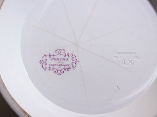 Kom met polychroom chinoiserie decor, decor Portici
