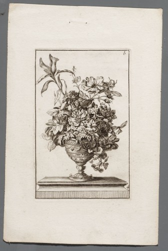 Ornamentprent. Deuxième Cahier de petits Vases et Bouquets.