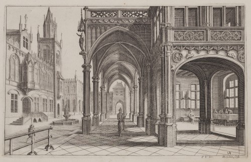 Ornamentprent. Illustraties bij de perspectiefleer II.