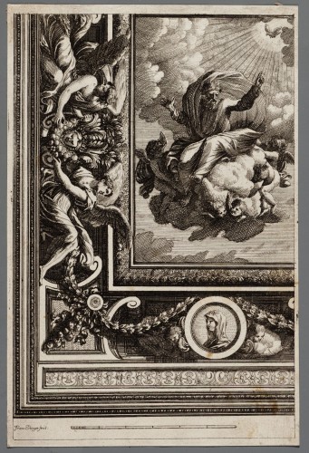Ornamentprent. Quarts-de-plafond (kopie).