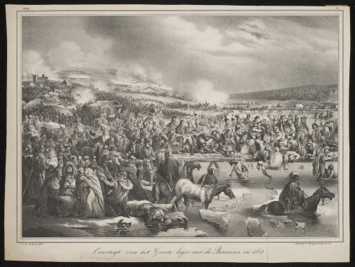 Overtocht over de Berezina in 1812 (Nº 1)