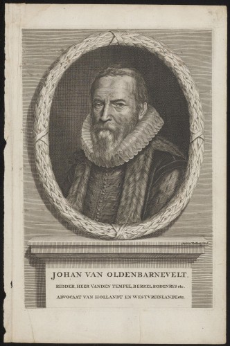 Portret van Johan van Oldenbarnevelt