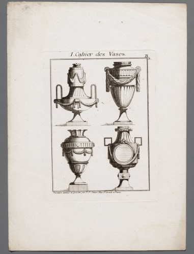 Ornamentprent. Premier Cahier des Vases.